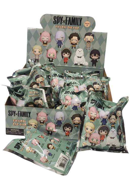 SPYxFAMILY characters Serie 2 Blind Bag Figural Bag Clip