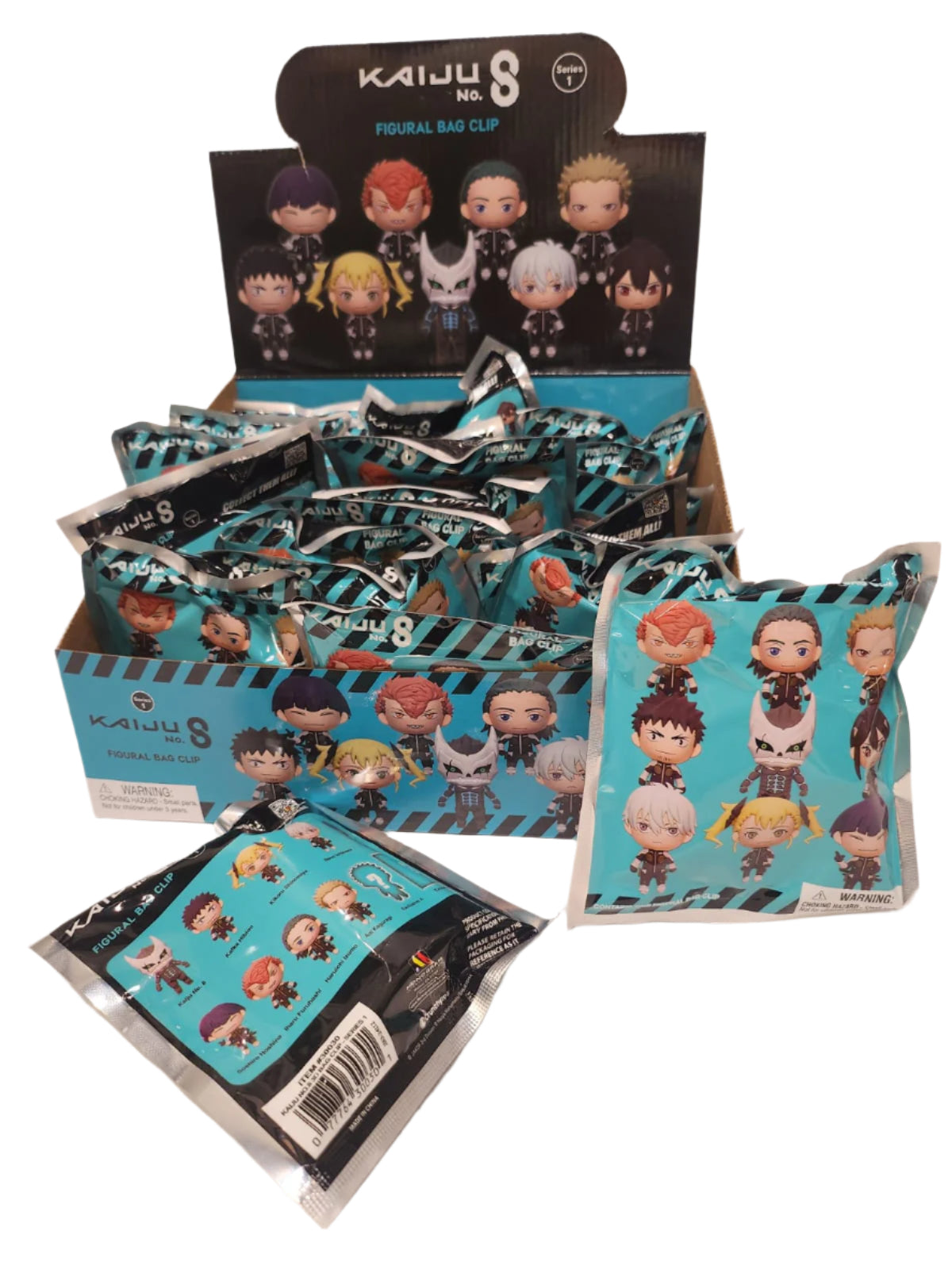 Kaiju No. 8 Character Serie 1 Figural Bag Clip