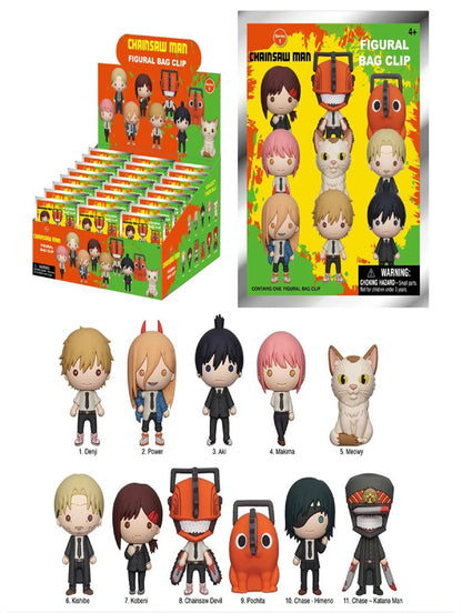 Chainsaw Man Characters Serie 1 Blind Bag Figural Bag Clip
