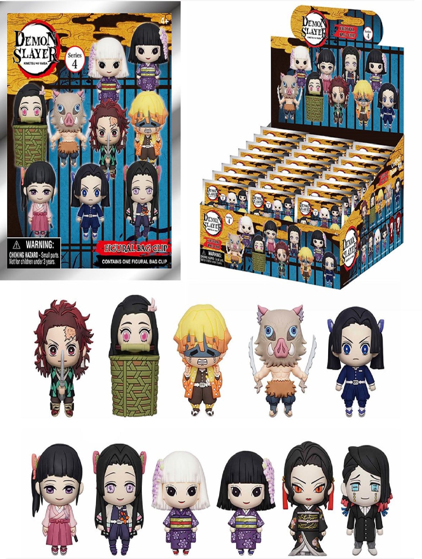 Demon Slayer Characters Serie 4 Figural Bag Clip