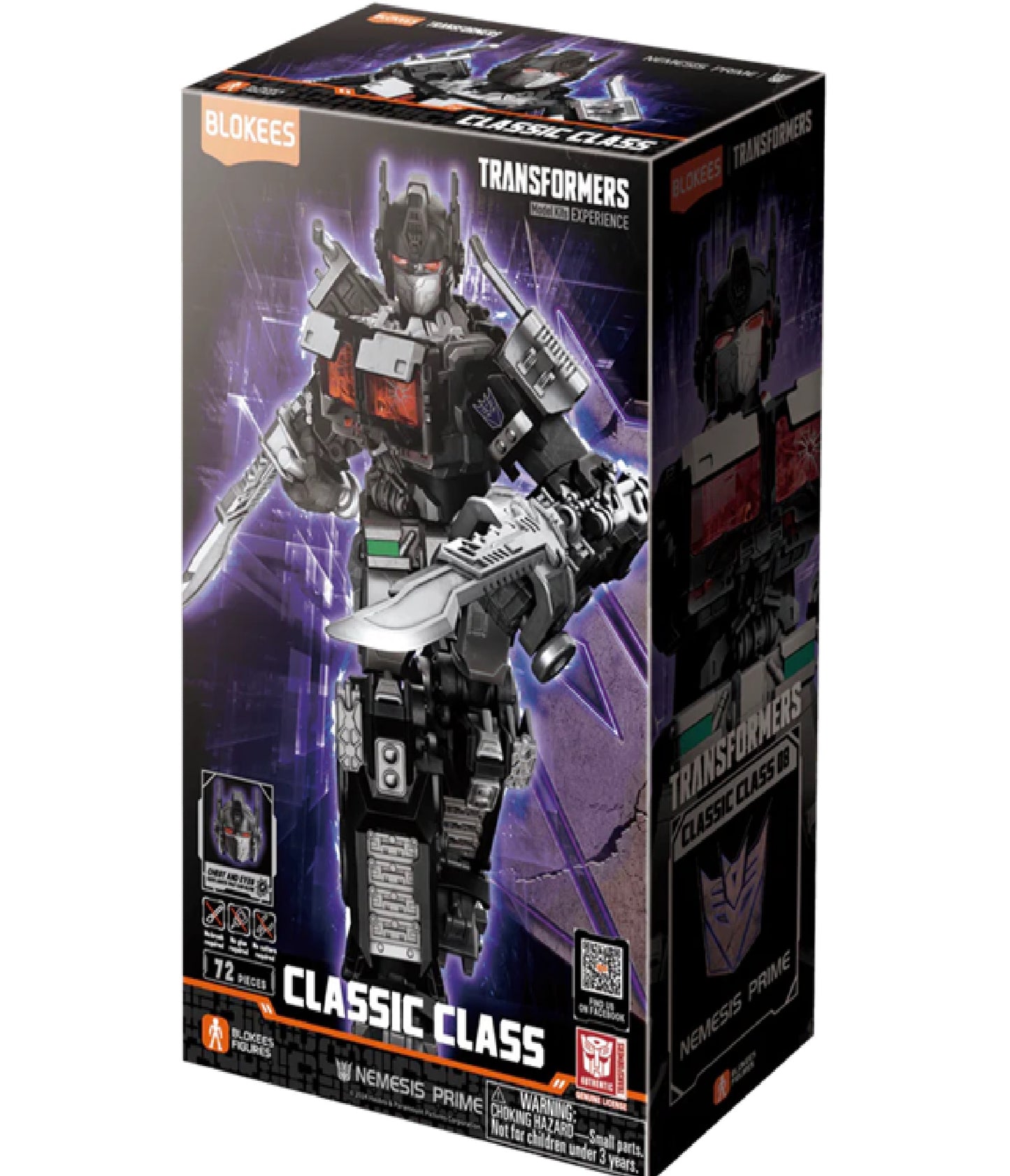 Nemesis Prime Blokees Transformers Model Kits Classic Class