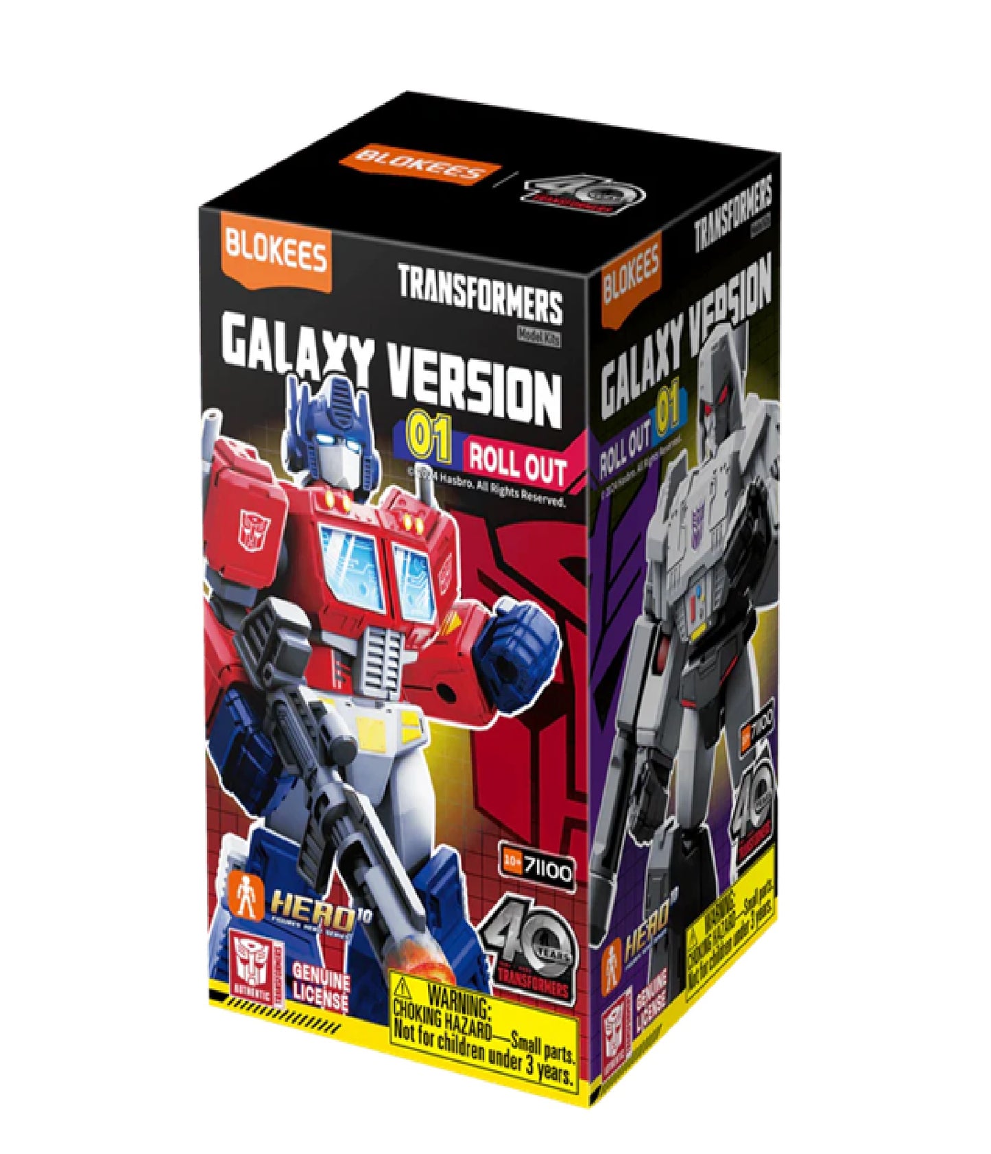 Galaxy Version 01 Roll out Blokees Transformers