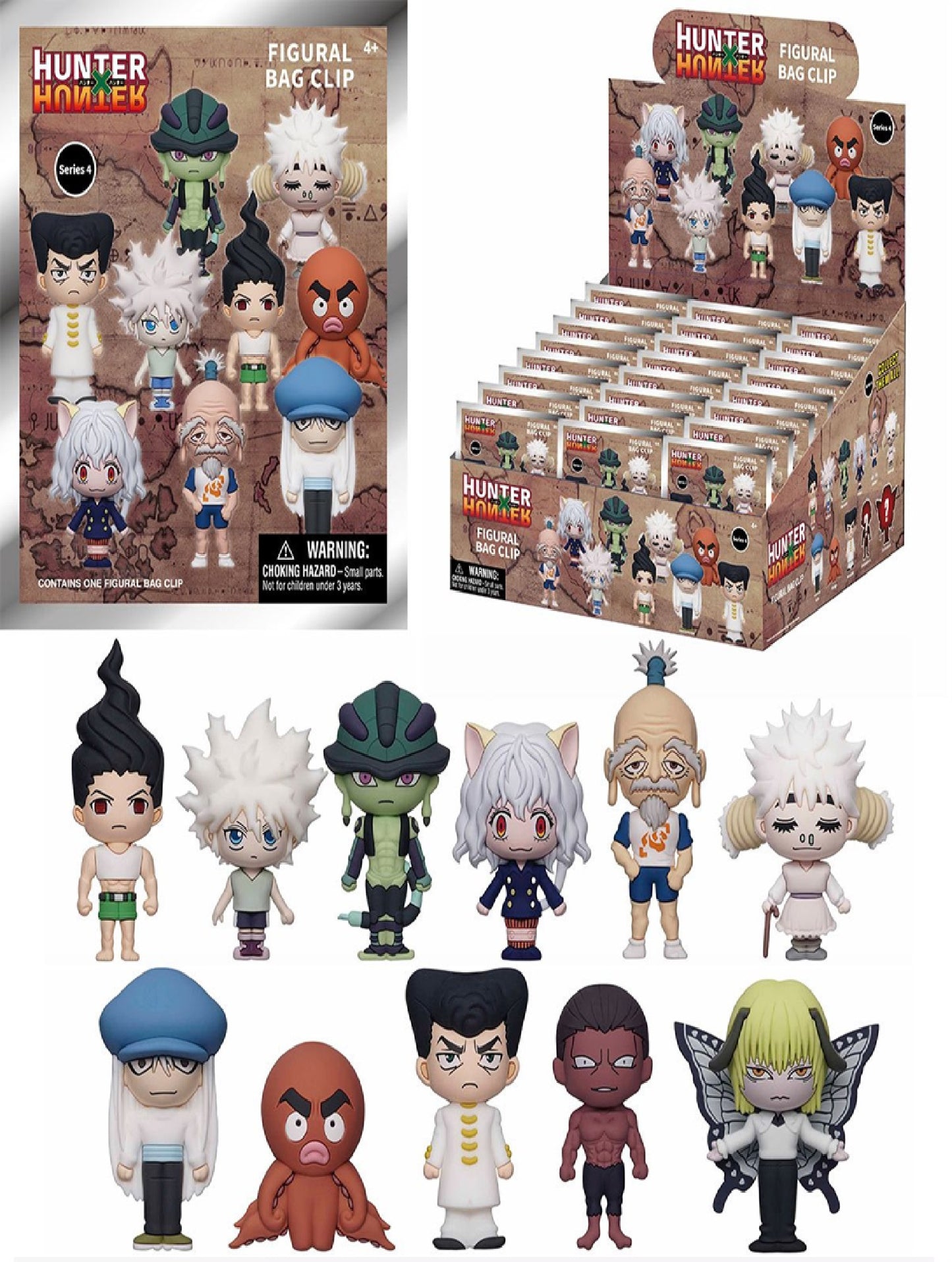 Hunter x Hunter Character Serie 4 Figural Bag Clip