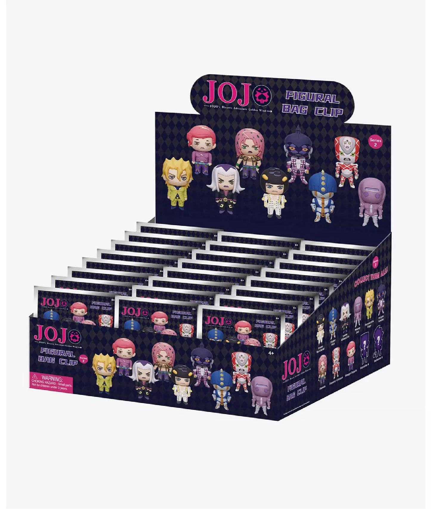 JoJos Bizarre Adventure Character Serie 2 Figural Bag Clip