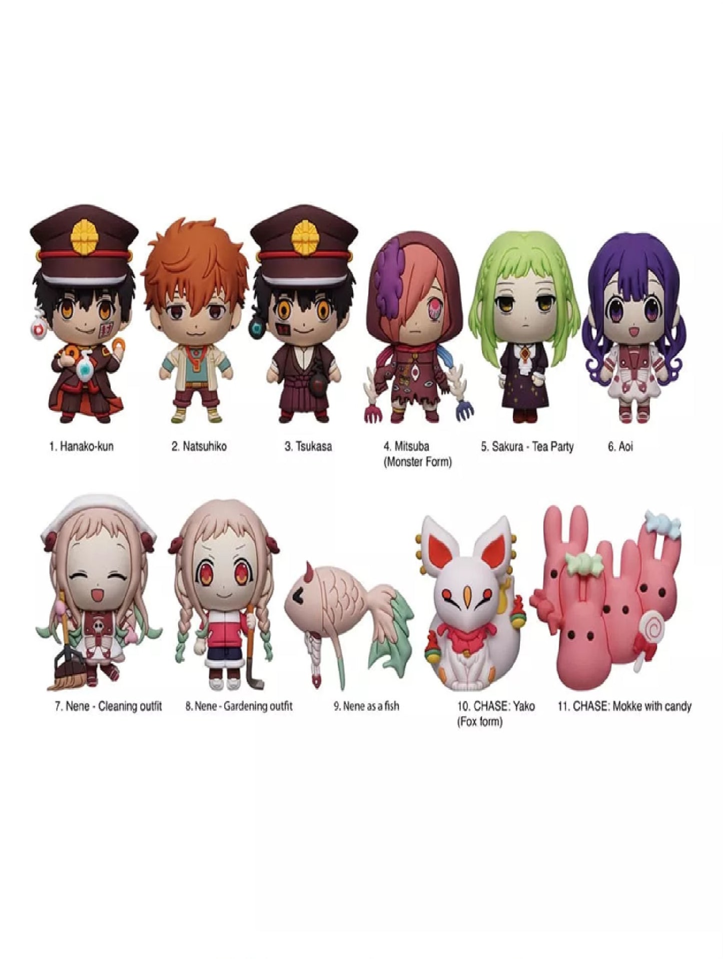 Toilet-Bound Characters Serie 2 Figural Bag Clip