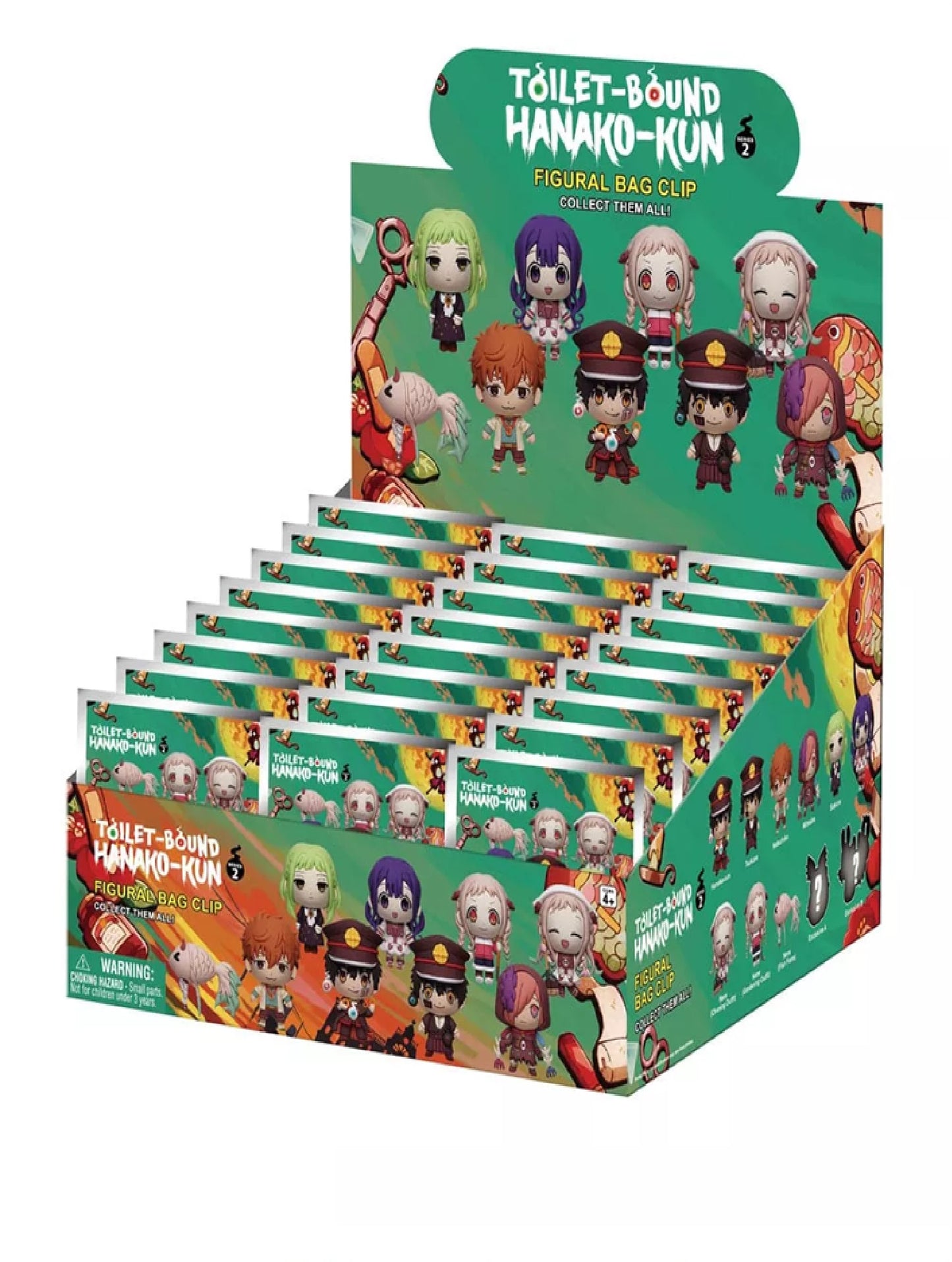 Toilet-Bound Characters Serie 2 Figural Bag Clip