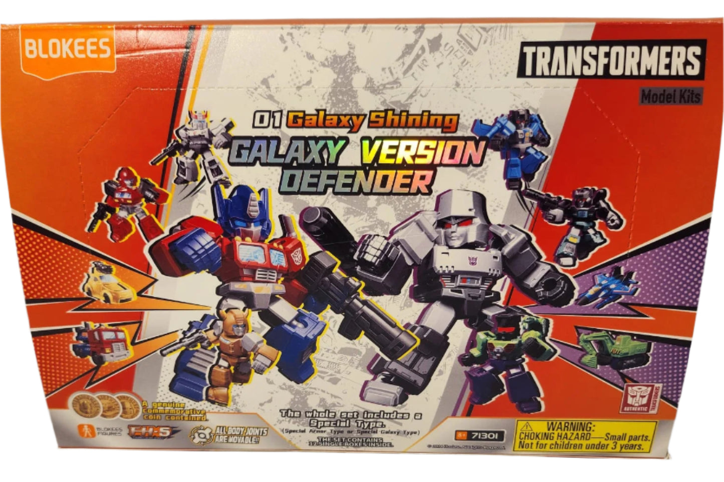 Galaxy Version Defender 01 Galaxy Shining Transformers Model kits