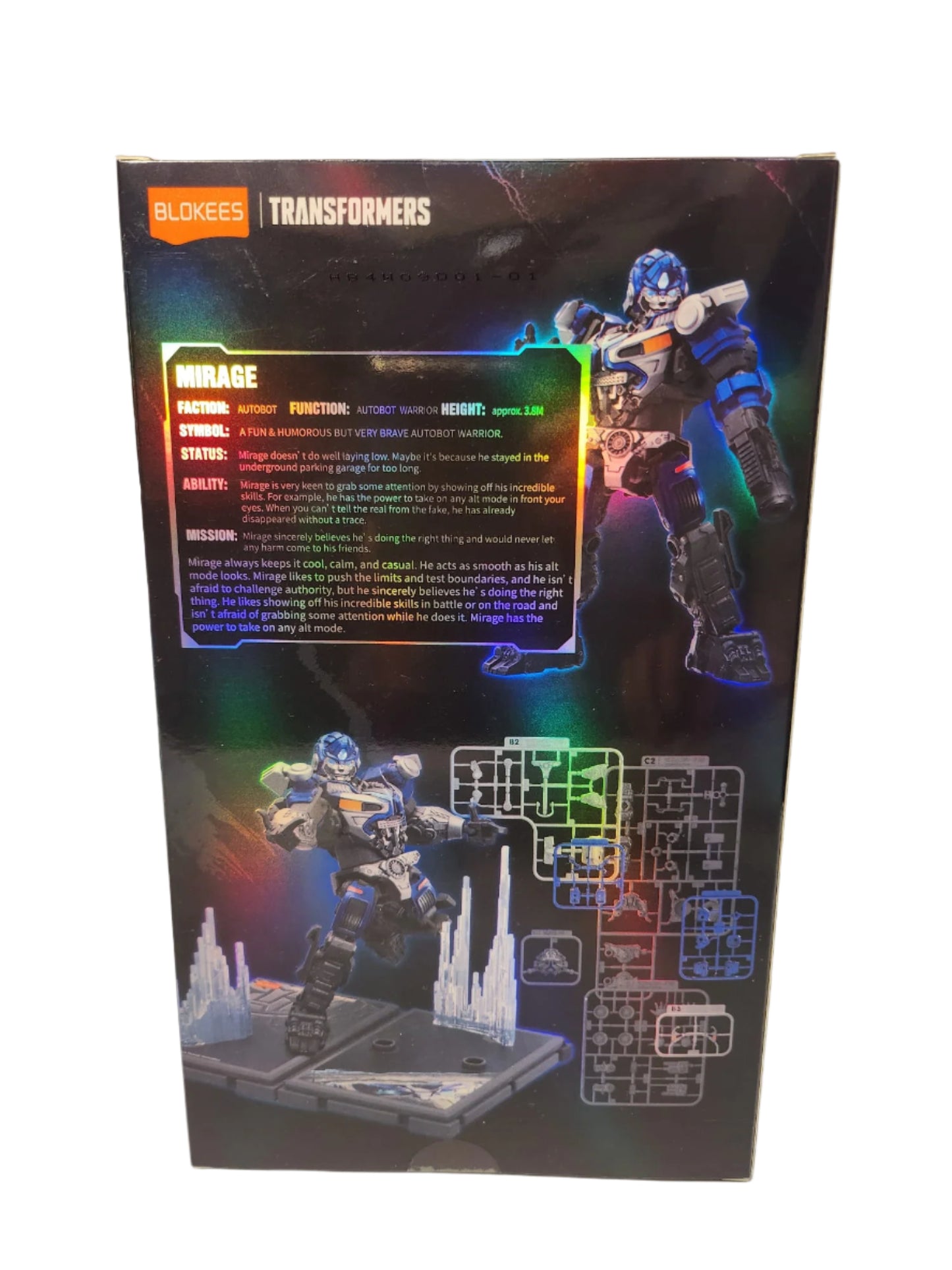 MIRAGE Blokees Transformers Model Kits Classic Class