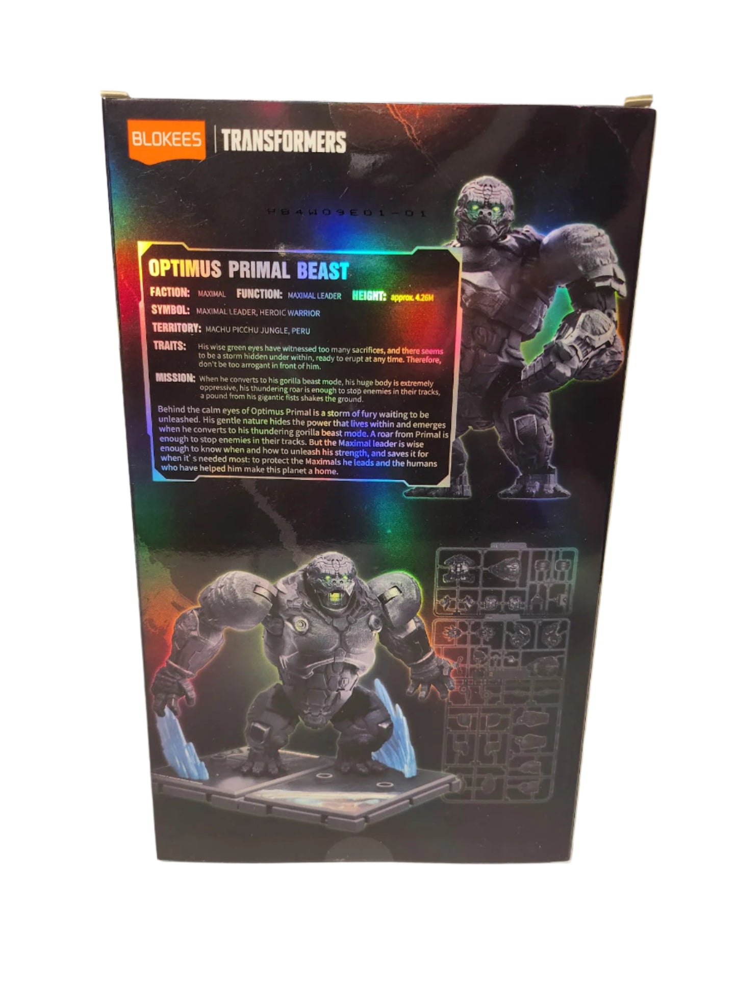 OPTIMUS PRIMAL BEAST Blokees Transformers Model Kits Classic Class