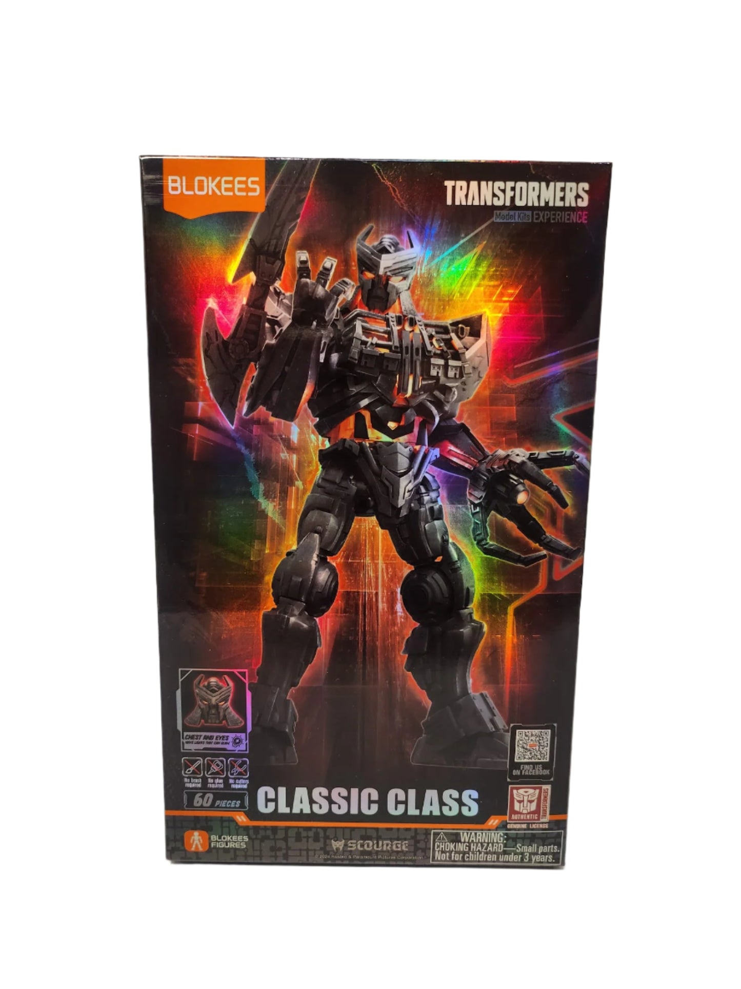 SCOURGE Blokees Transformers model kits Classic Class