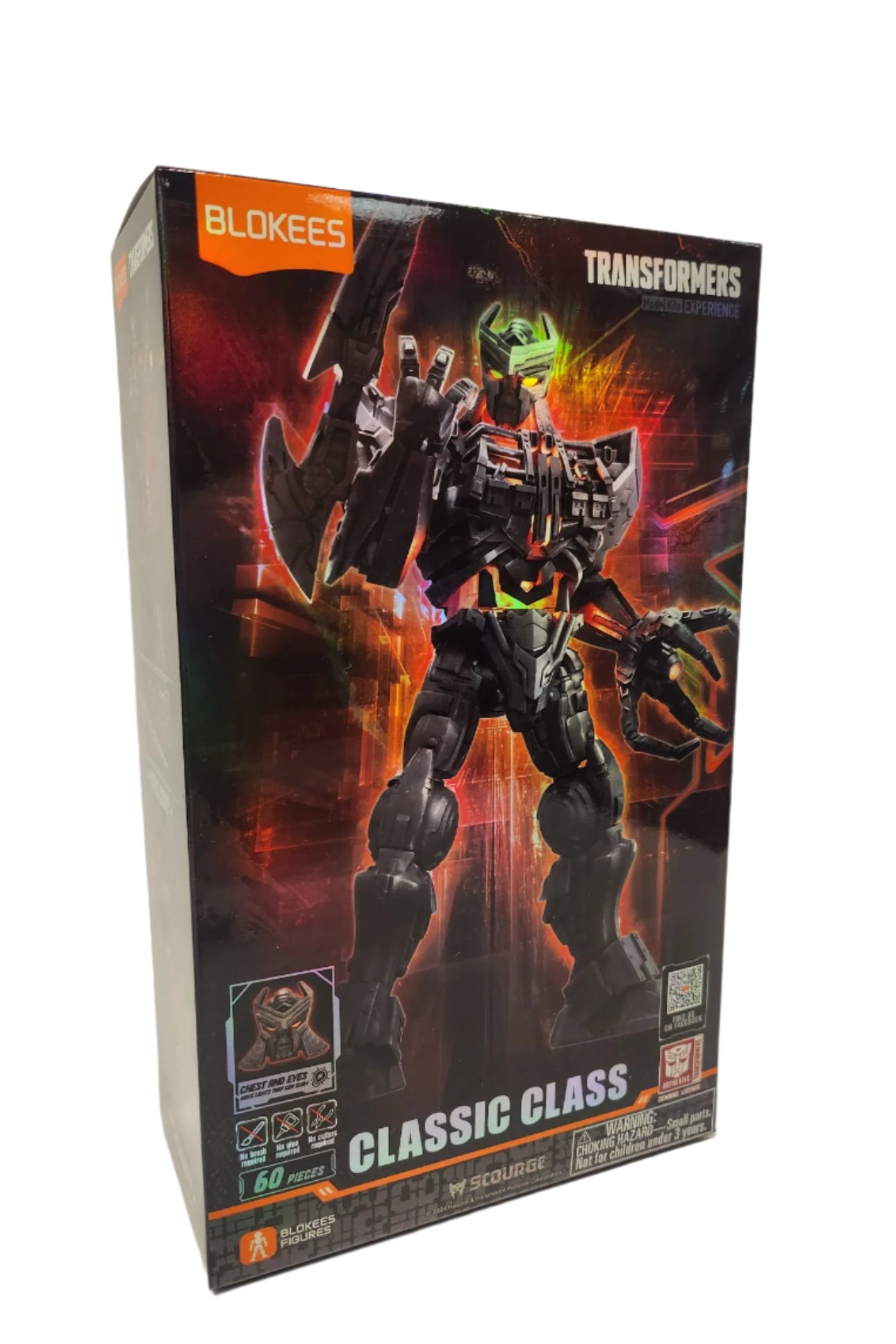 SCOURGE Blokees Transformers model kits Classic Class