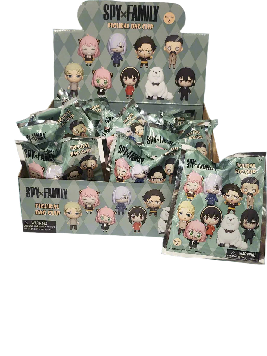 SPYxFAMILY characters Serie 2 Blind Bag Figural Bag Clip