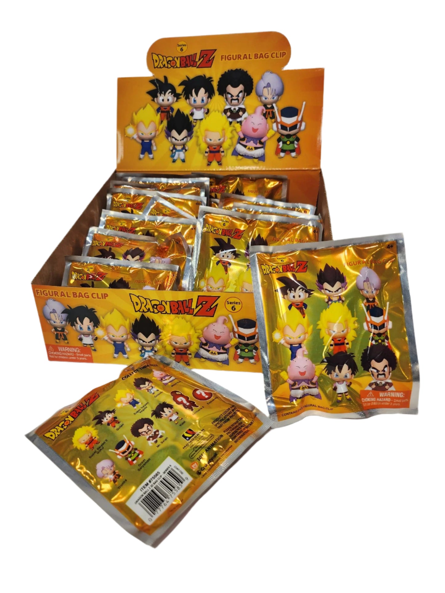Dragon Ball Z Character Serie 6 Figural Bag Clip