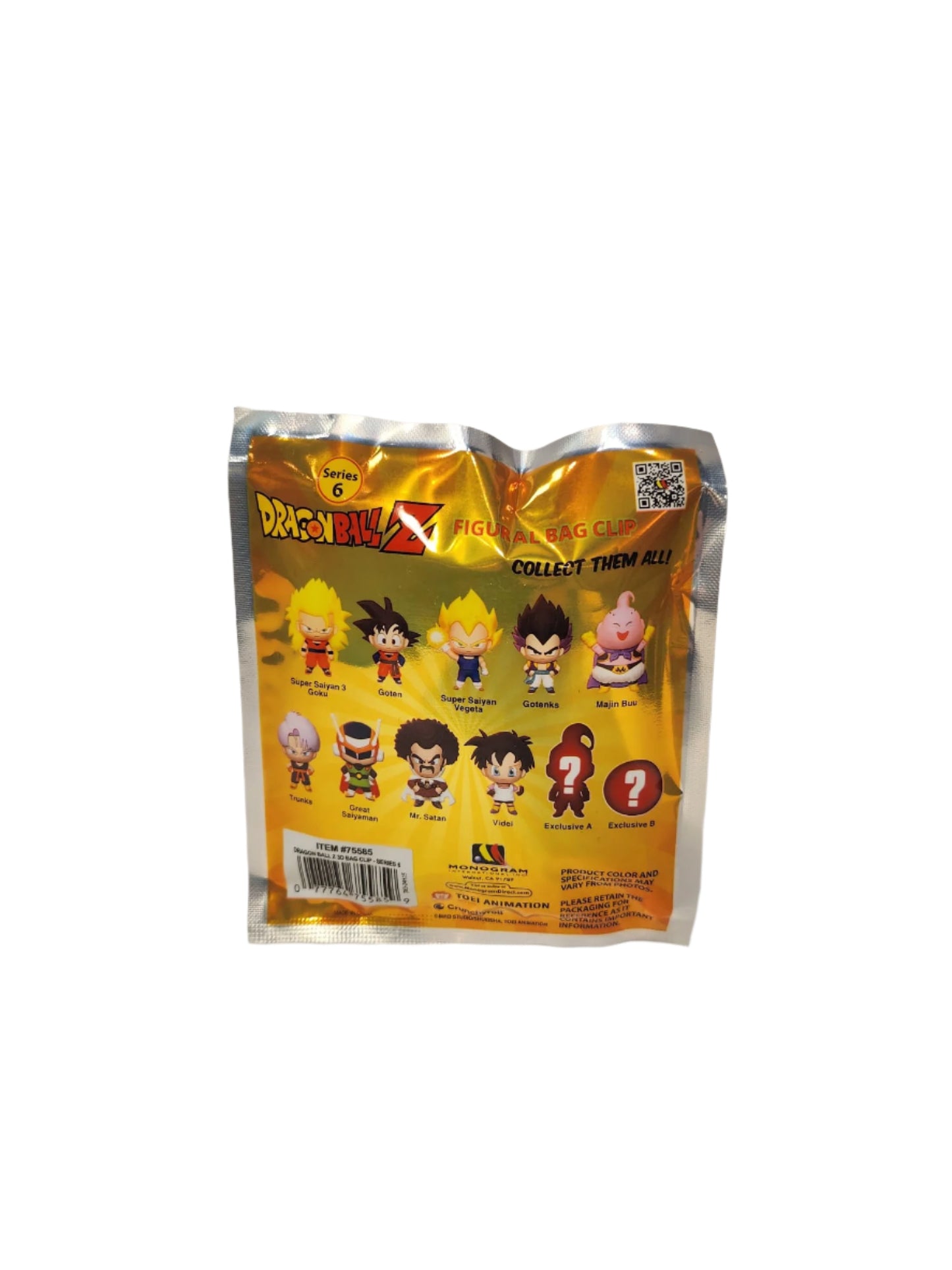 Dragon Ball Z Character Serie 6 Figural Bag Clip