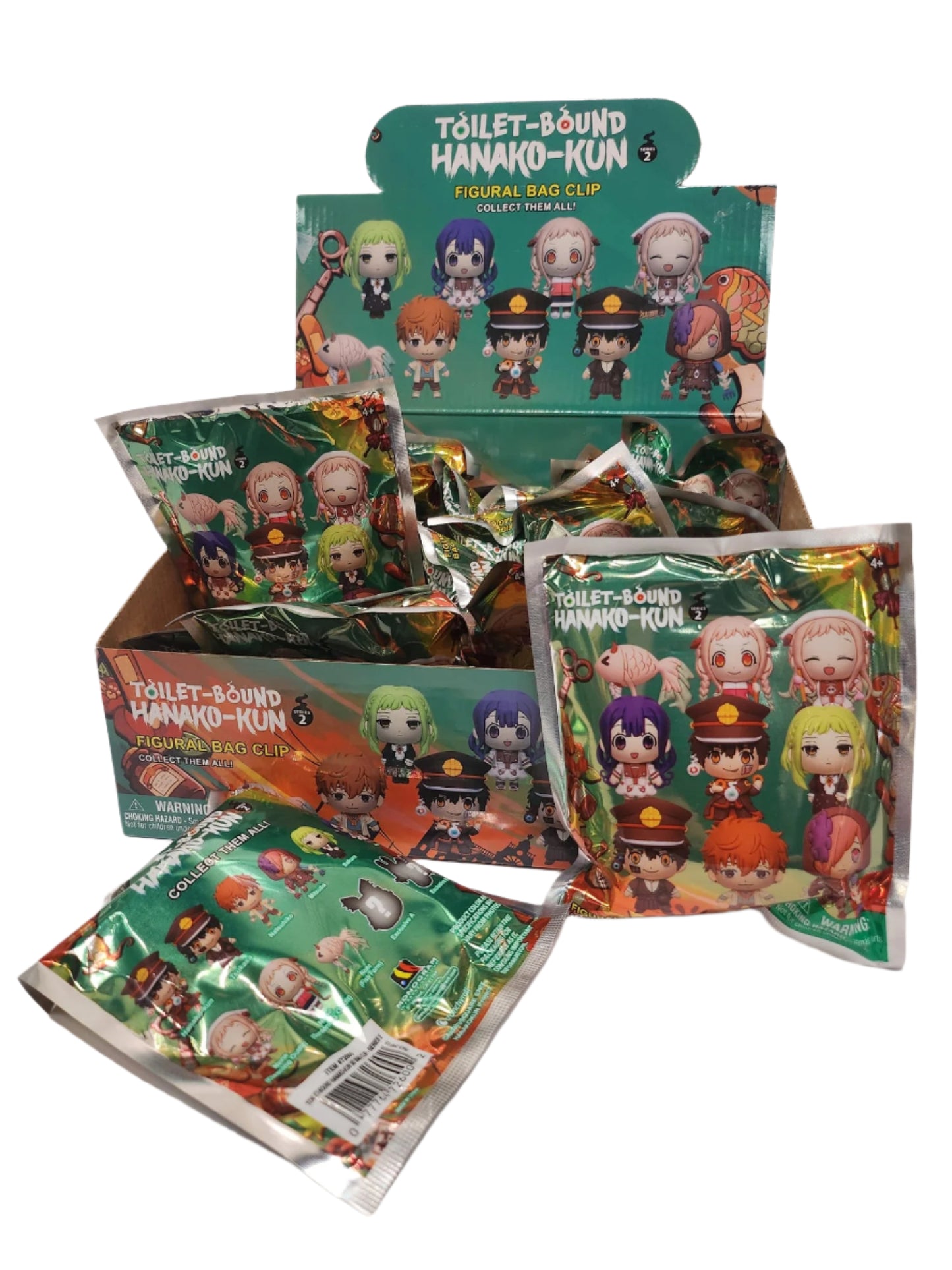Toilet-Bound Characters Serie 2 Figural Bag Clip