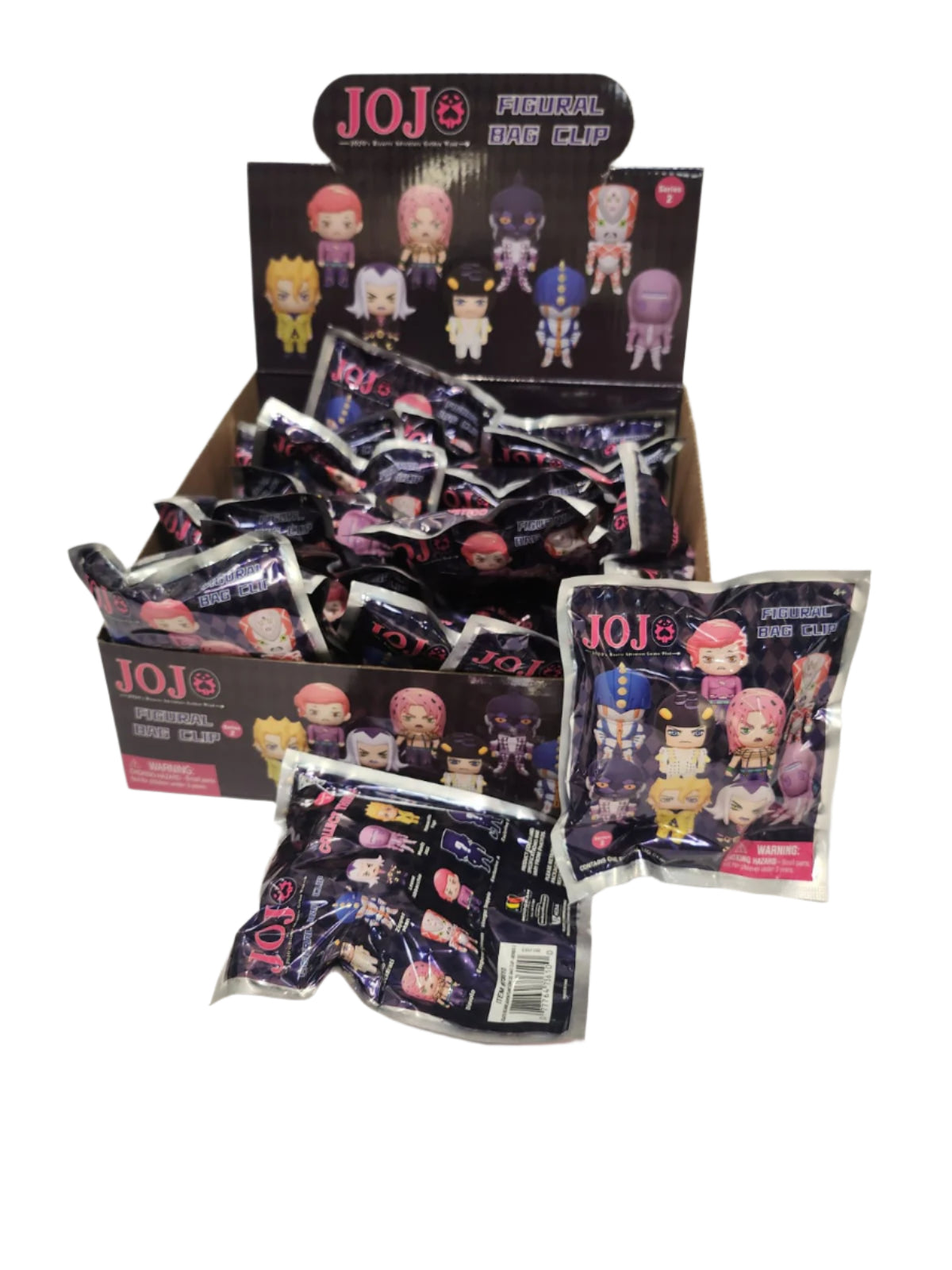 JoJos Bizarre Adventure Character Serie 2 Figural Bag Clip