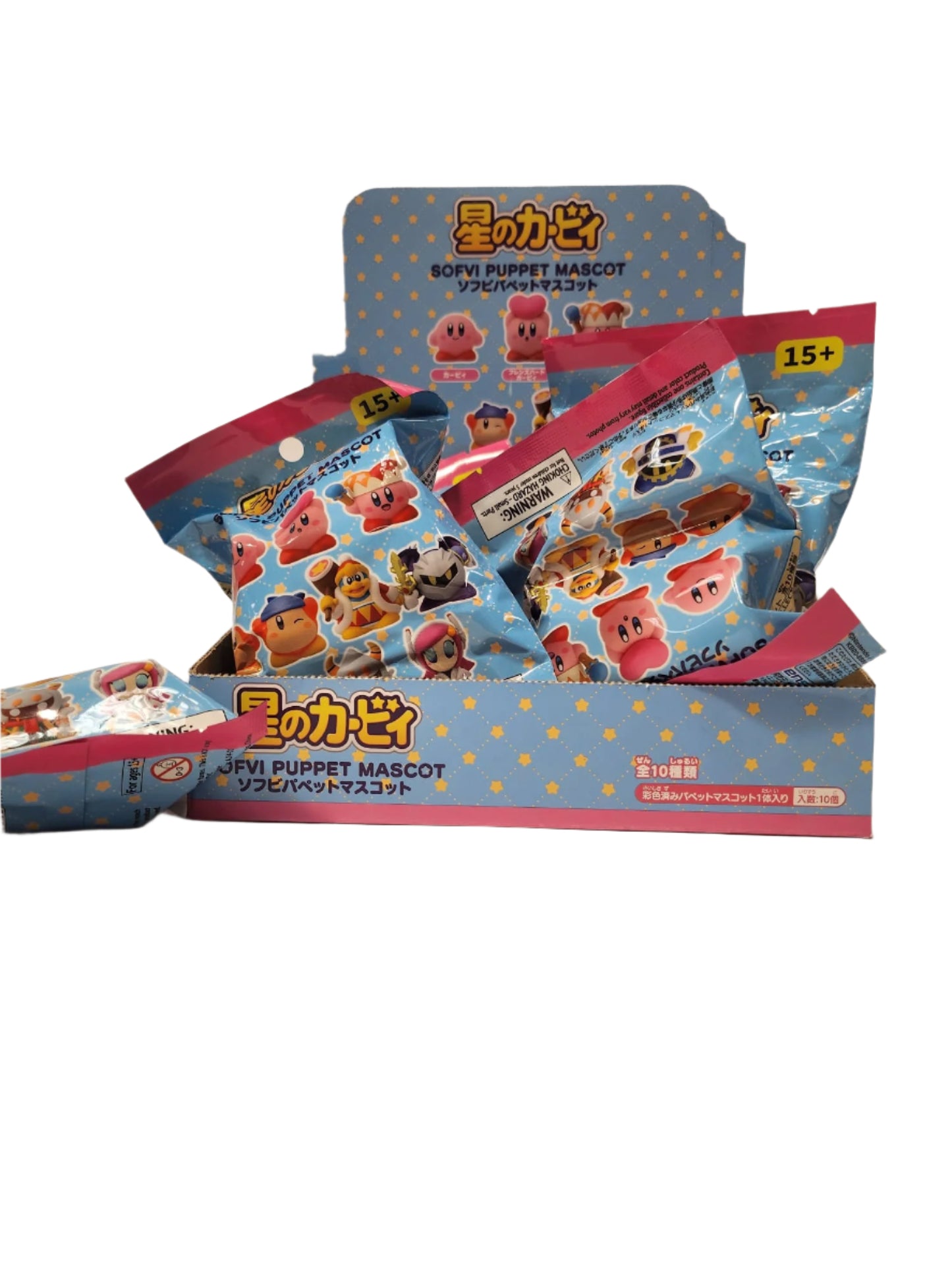 Kirby Finger Puppet Mini Figure Blind Bag