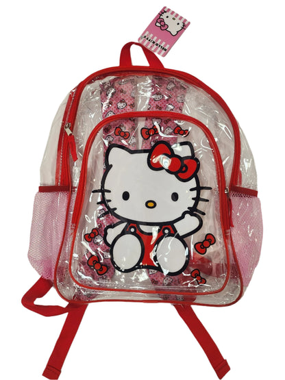 Hello Kitty Transparent Packpack
