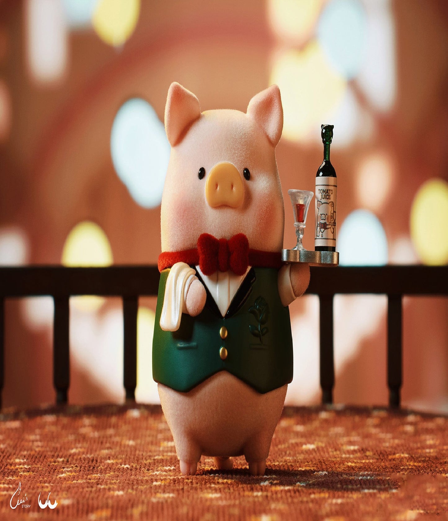 Lulu The Pig - Pigchelin Restaurant Blind Box Series