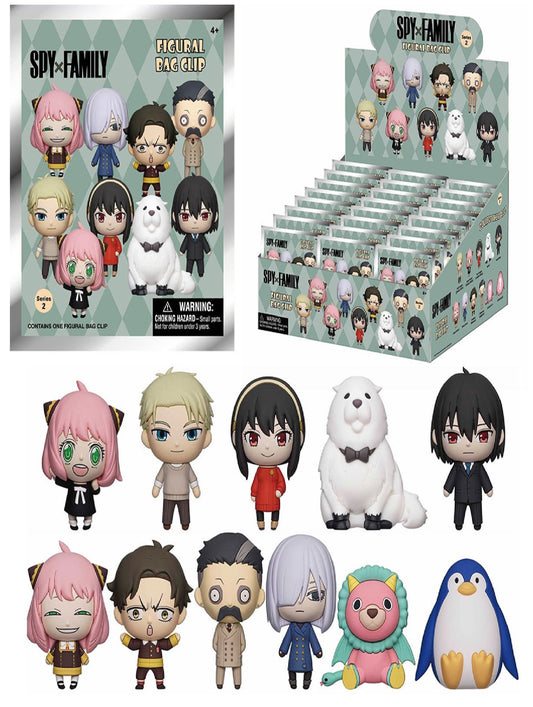 SPYxFAMILY characters Serie 2 Blind Bag Figural Bag Clip