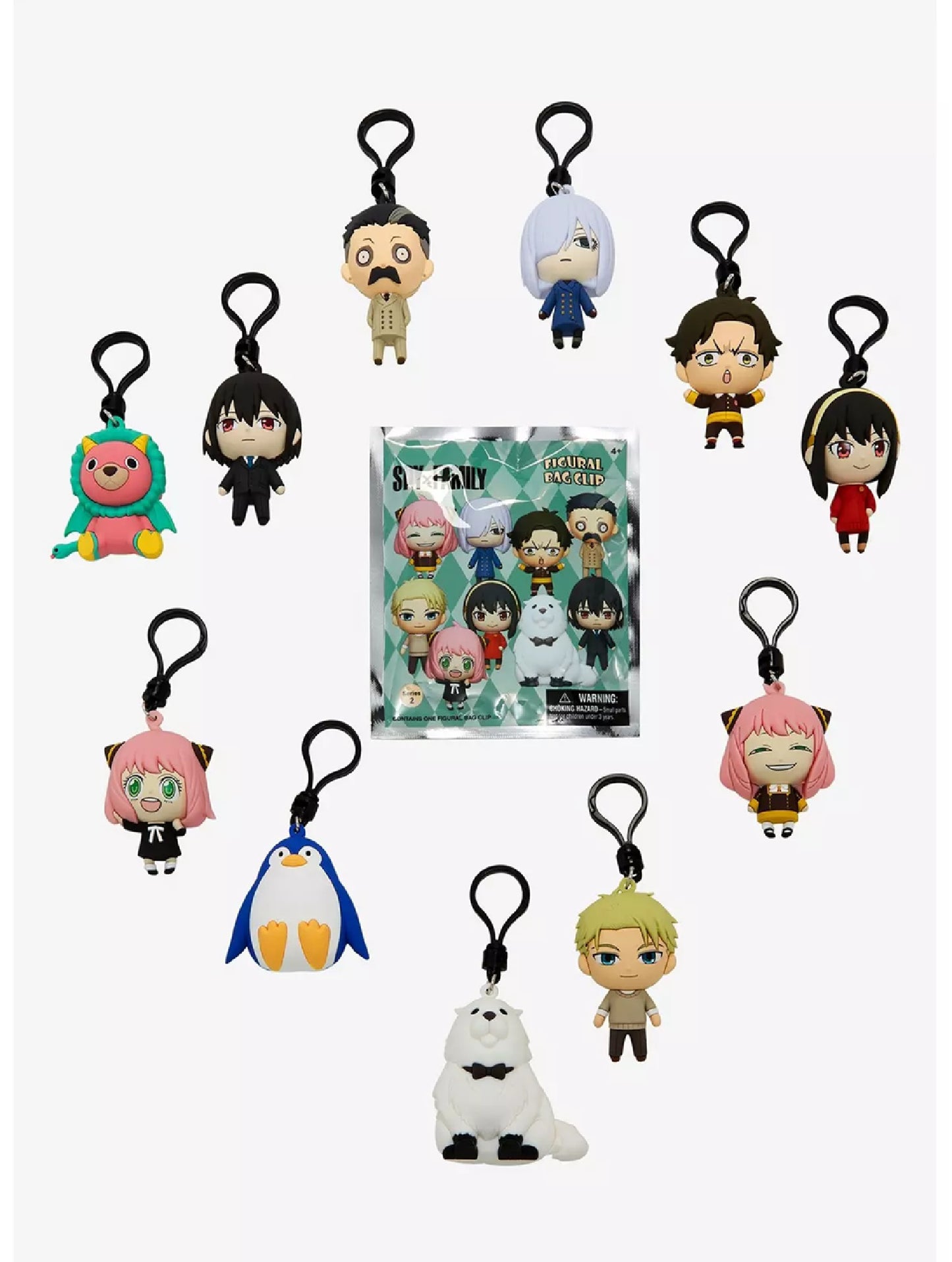 SPYxFAMILY characters Serie 2 Blind Bag Figural Bag Clip